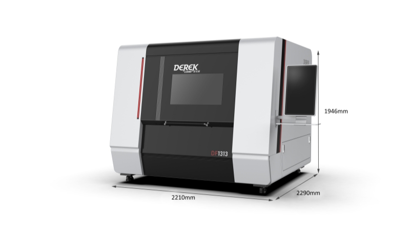 Mini máquina de corte a laser de fibra DF1313